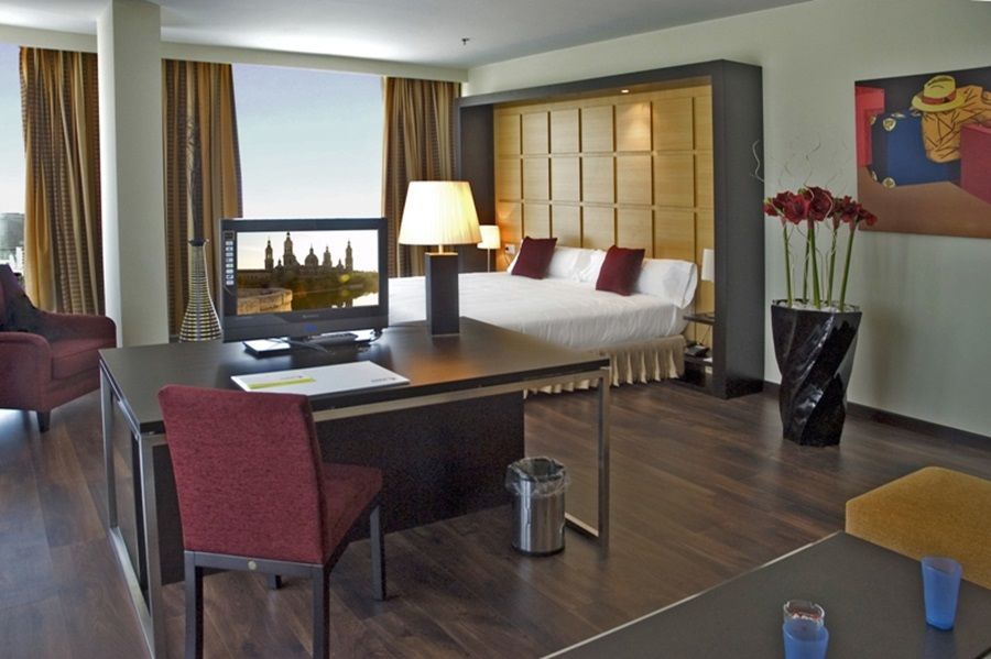 Hotel Eurostars Saragossa Zimmer foto