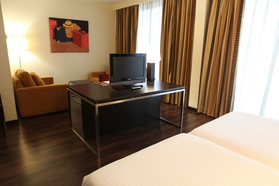 Hotel Eurostars Saragossa Zimmer foto