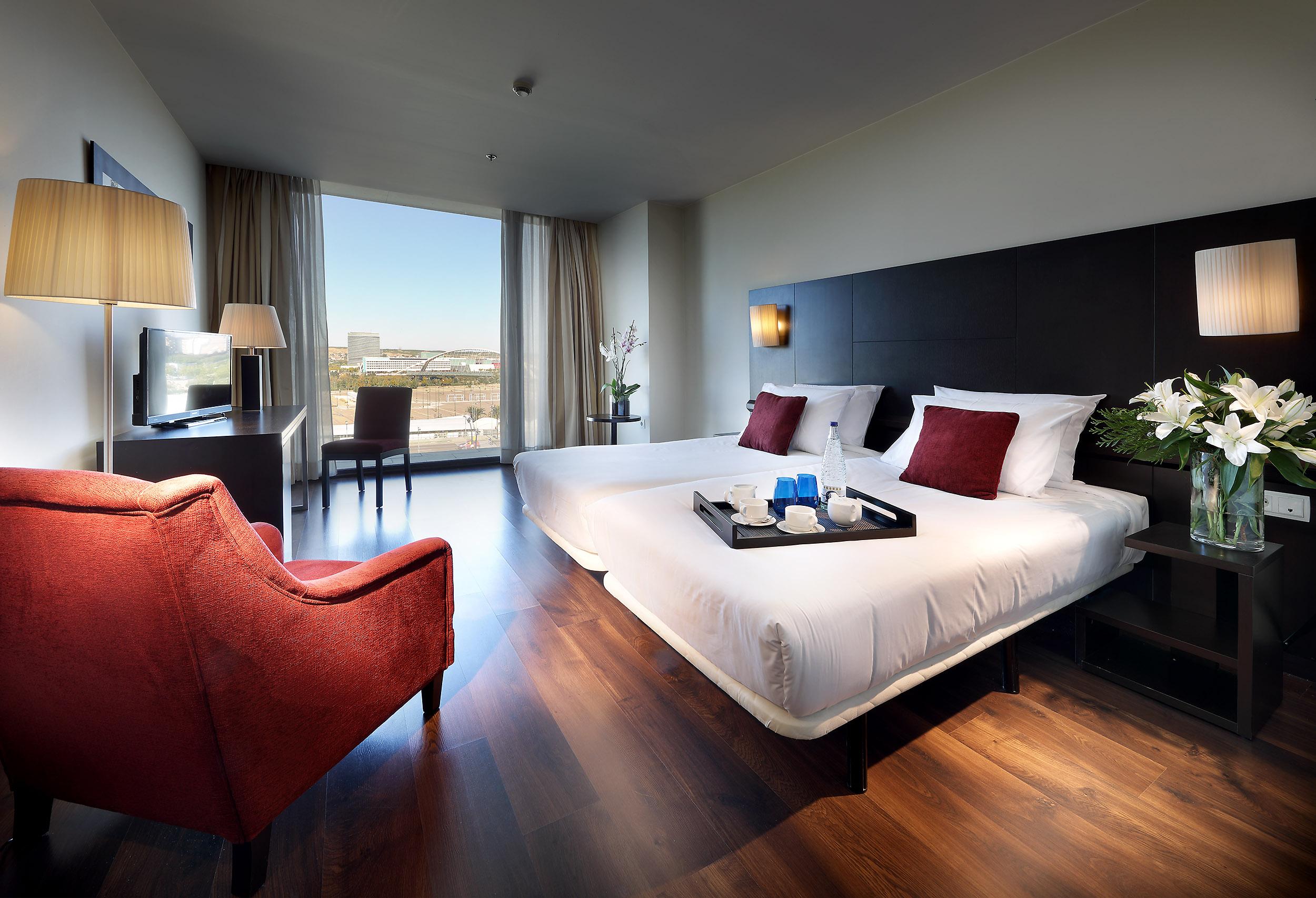 Hotel Eurostars Saragossa Zimmer foto